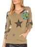 Chaser Stars Green Pullover Hoodie Size L - photo 3