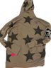 Chaser Stars Green Pullover Hoodie Size L - photo 2