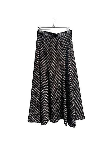 Maeve Chevron Shine Skirt Formal Skirt (view 2)