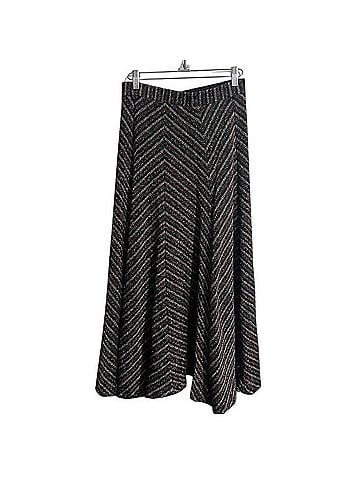 Maeve Chevron Shine Skirt Formal Skirt (view 1)