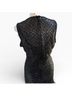 Rachel Gilbert Graphic Black Cocktail Dress Size 6 - photo 6