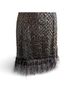 Rachel Gilbert Graphic Black Cocktail Dress Size 6 - photo 5