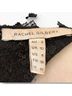 Rachel Gilbert Graphic Black Cocktail Dress Size 6 - photo 7