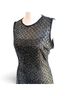 Rachel Gilbert Graphic Black Cocktail Dress Size 6 - photo 4