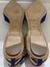 Boden 100% Leather Purple Gold Flats Size EU 42 - photo 6
