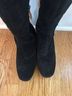 Gentle Souls 100% Suede Black Boots Size 7 1/2 - photo 5