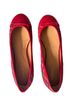 Talbots Plaid Red Flats Size 10 - photo 1