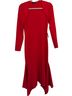 Express Red Cocktail Dress Size L - photo 1