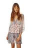 Saylor 100% Viscose Floral Multi Color Casual Dress Size L - photo 1