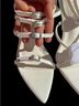 Cape Robbin White Heels Size 6 1/2 - photo 6