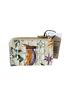 Brahmin 100% Leather Floral Graphic Multi Color Leather Wallet One size - photo 1
