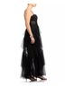 BCBGMAXAZRIA 100% Polyester Black Cocktail Dress Size 14 - photo 6