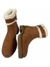 Kate Spade New York 100% Leather Solid Brown White Boots Size 8 - photo 5