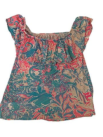 Lilly Pulitzer La Fortuna Sleeveless Blouse (view 1)