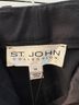 St. John Black Casual Pants Size 14 - photo 3