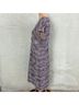 St. John Tweed Purple Pink Black Gray Yellow Cocktail Dress Size 10 - photo 12