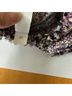 St. John Tweed Purple Pink Black Gray Yellow Cocktail Dress Size 10 - photo 11