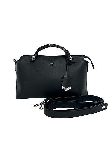 Fendi FENDI By The Way Medium Leather 2-way Shoulder Bag/Handbag, Black, 81343 (view 1)