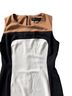 Andrew Marc Color Block Multi Color Cocktail Dress Size 6 - photo 5