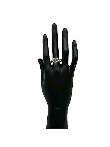 Hermès HERMES Vintage Torsade Ring, Sterling Silver 925, Jewelry for Men and Women, Silver, 55602 (view 2)