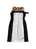 Andrew Marc Color Block Multi Color Cocktail Dress Size 6 - photo 1