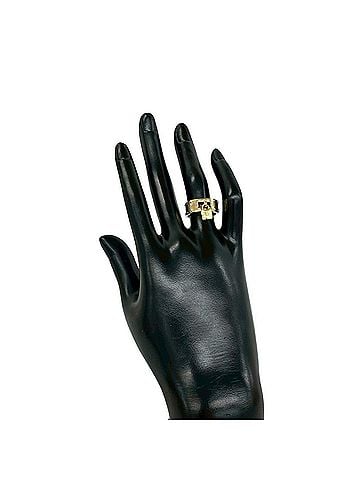 Hermès HERMES Kelly Ring, Sterling Silver 925, 18K Yellow Gold, Accessory, Silver, 72823 (view 2)