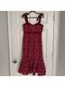 J.Crew 100% Polyester 6% Elastane 94% Polyester Floral Pink Red Cocktail Dress Size 8 - photo 8