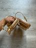 Stuart Weitzman 100% Leather Gold Sandals Size 9 - photo 4