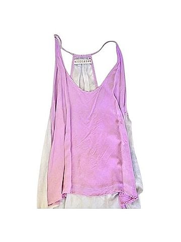 Woodleigh Silk Racerback Tank Sleeveless Silk Top (view 1)