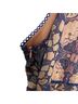 Foxiedox 100% Polyester Floral Blue Casual Dress Size M - photo 6