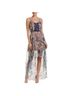 Foxiedox 100% Polyester Floral Blue Casual Dress Size M - photo 12