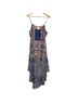 Foxiedox 100% Polyester Floral Blue Casual Dress Size M - photo 1