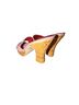 C Label Pink Tan Sandals Size 6 1/2 - photo 2