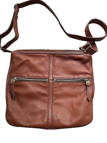 Fossil Leather Crossbody Bag (view 1)