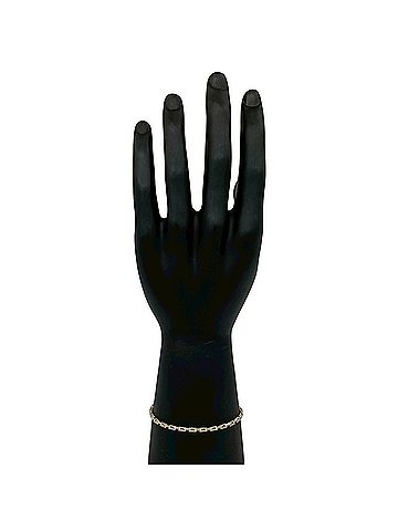 Hermès HERMES Vintage Hercules PM Bracelet, Sterling Silver 925 Chain Bangle, Men's &amp; Women's, Silver, 03948 (view 2)
