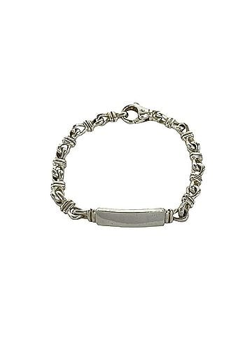 Tiffany & Co. TIFFANY&amp;Co. Tiffany Vintage ID Bracelet, Sterling Silver 925 Chain Bangle Accessory, 30925 (view 1)