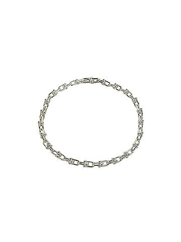 Tiffany & Co. TIFFANY&amp;Co. Tiffany HardWear Micro Bracelet, Sterling Silver 925 Chain Accessory, 26588 (view 1)