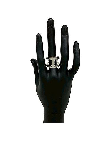 Hermès HERMES Osmo's Ring GM, Sterling Silver 925, Ring, Accessory, Men's &amp; Women's, Silver, 36336 (view 2)