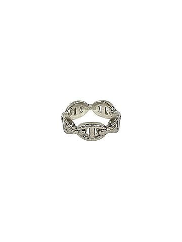 Hermès HERMES Hermes Enchainée Ring, Sterling Silver 925, Accessory, Men's &amp; Women's, Silver, 26269 (view 1)