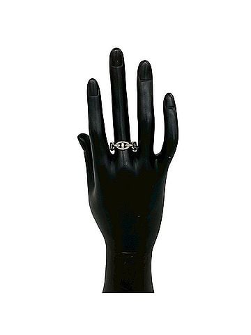 Hermès HERMES Hermes Enchainée Ring, Sterling Silver 925, Accessory, Men's &amp; Women's, Silver, 26269 (view 2)