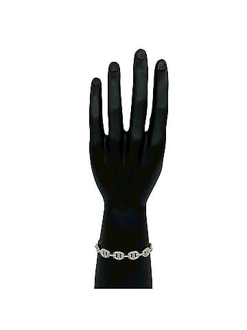 Hermès HERMES Hermes Enchainée Bangle, Sterling Silver 925 Bracelet, Accessory, Men's &amp; Women's, Silver, 24125 (view 2)