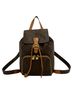 Céline Brown CELINE Vintage Macadam Blazon Pattern Leather Backpack/Daypack, Brown, 24743 One size - photo 1