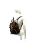 Céline Brown CELINE Vintage Macadam Blazon Pattern Leather Backpack/Daypack, Brown, 24743 One size - photo 2