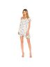Elliatt 100% Polyester Floral White Gray Cocktail Dress Size L - photo 1