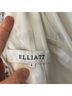 Elliatt 100% Polyester Floral White Gray Cocktail Dress Size L - photo 3