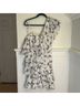 Elliatt 100% Polyester Floral White Gray Cocktail Dress Size L - photo 5