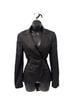 BCBGMAXAZRIA Black Gray Blazer Size XS - photo 1