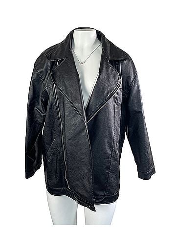 Princess Polly Faux Leather Jacket (view 1)