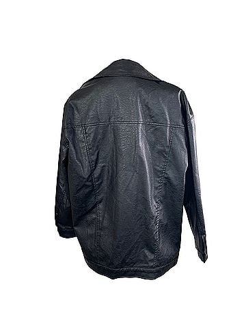 Princess Polly Faux Leather Jacket (view 2)