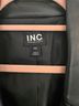 Inc. Black Faux Leather Jacket Size XXL - photo 3